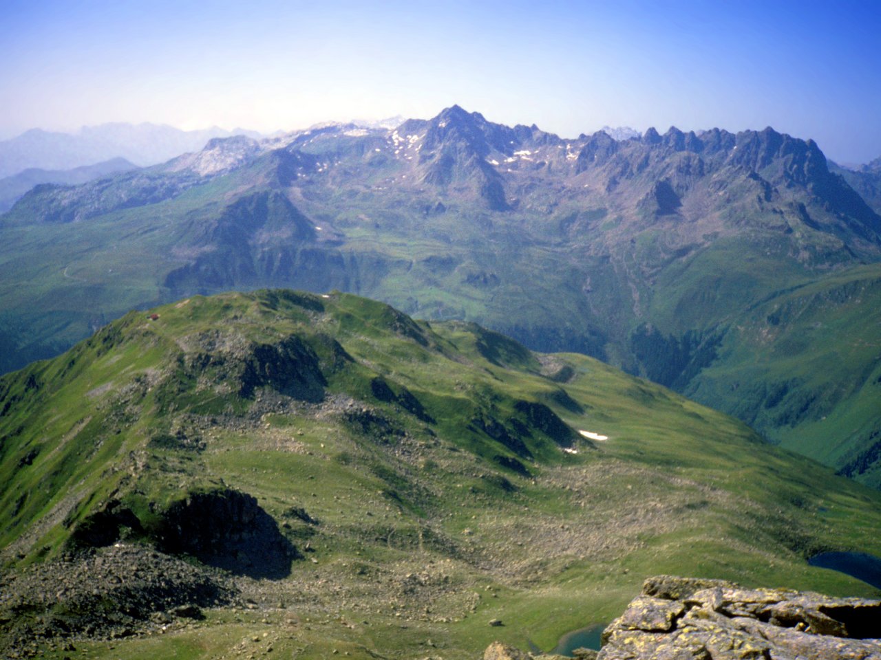 Berge in Graubuenden - Klosters